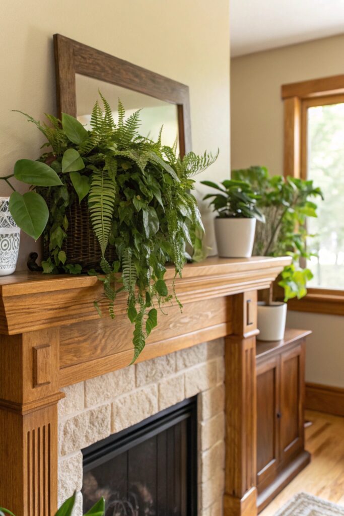 10 Spring Mantel Decorating Ideas That Brighten Your Living Room