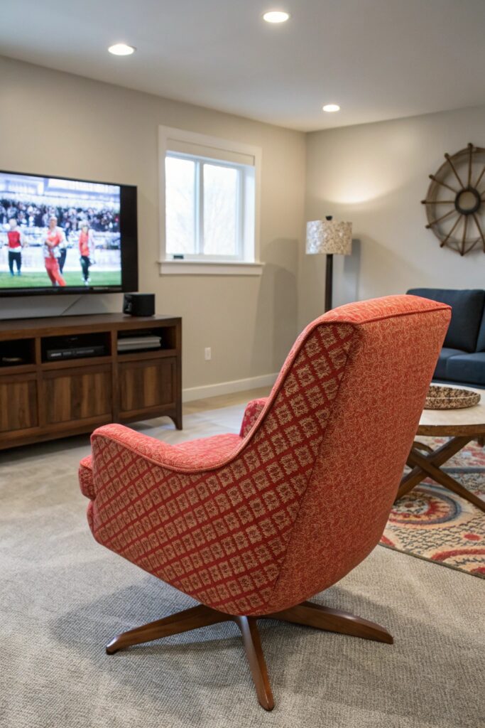 12 Accent Chair Ideas That Instantly Upgrade a Small Living Room swivel accent chair small living room