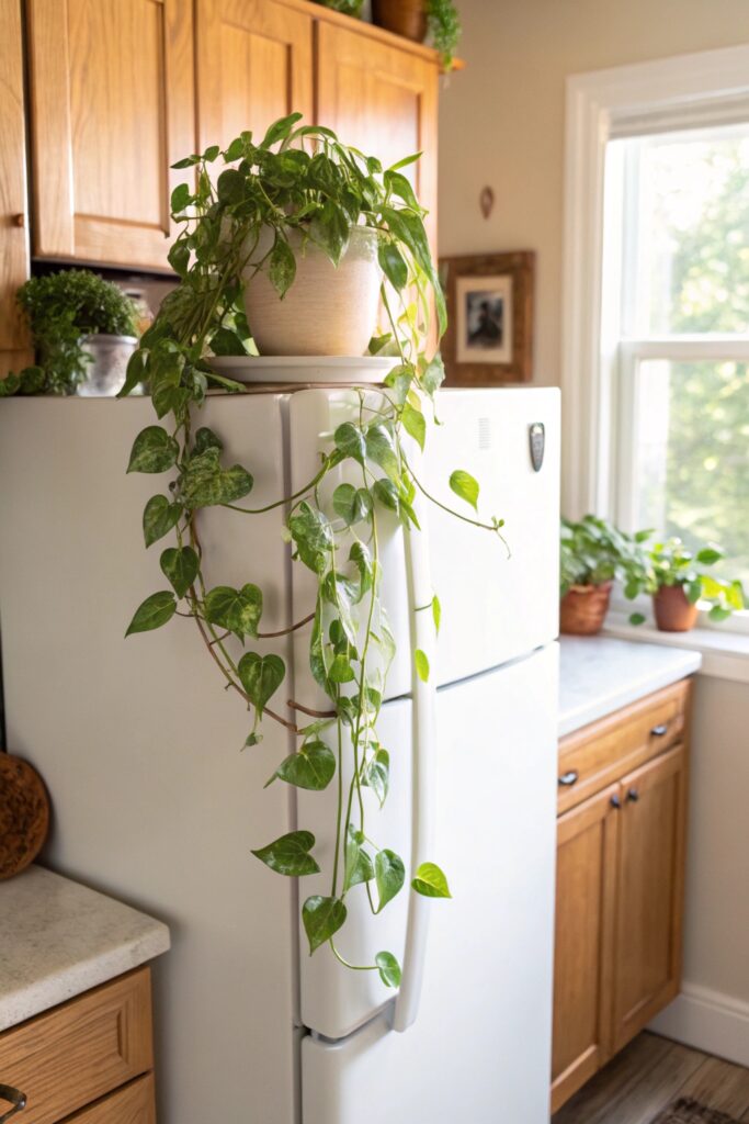 10 Top of the Fridge Decor Ideas That Look Surprisingly Chic