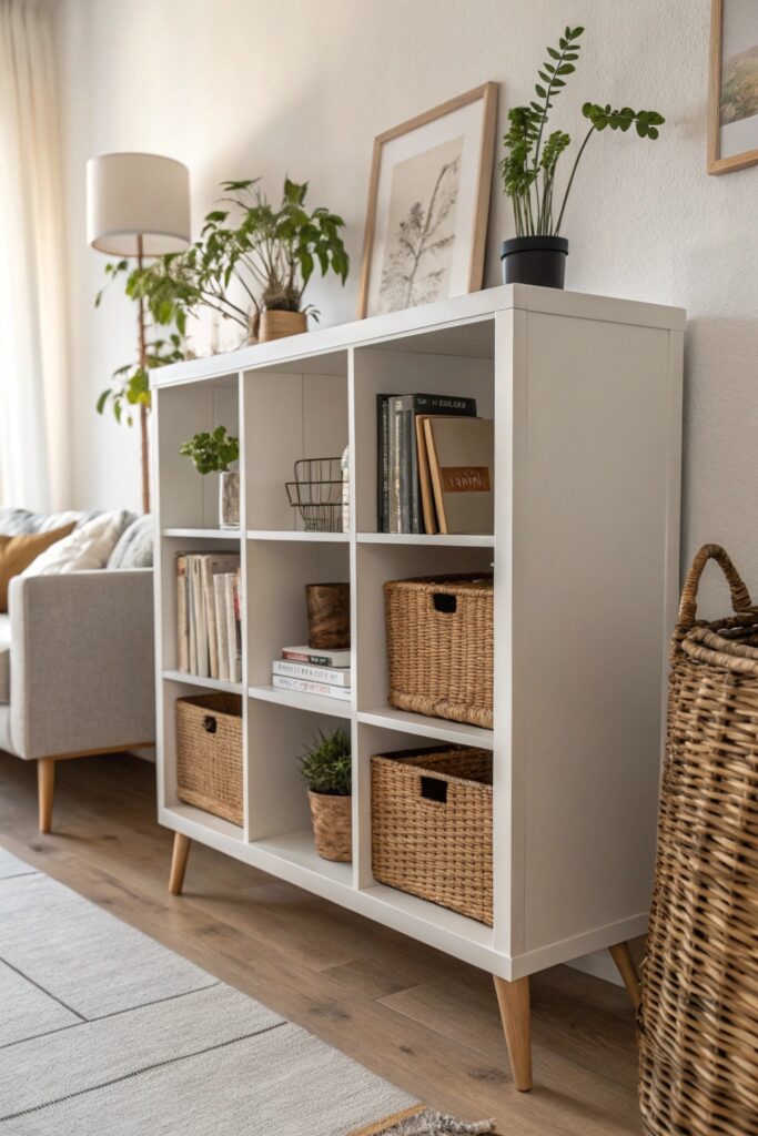 kallax cubes new legs ikea hack