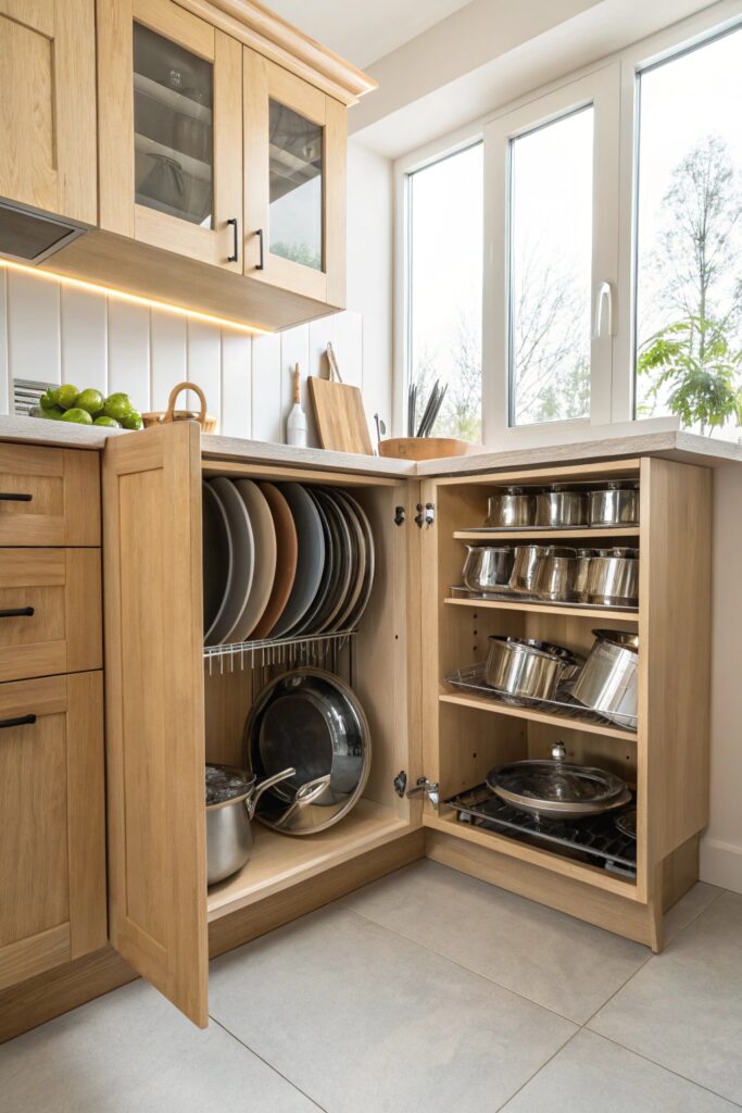 11 Ways to Organize Pots and Pans in Kitchen Cabinets Like a Pro 11 Ways to Organize Pots and Pans in Kitchen Cabinets Like a Pro