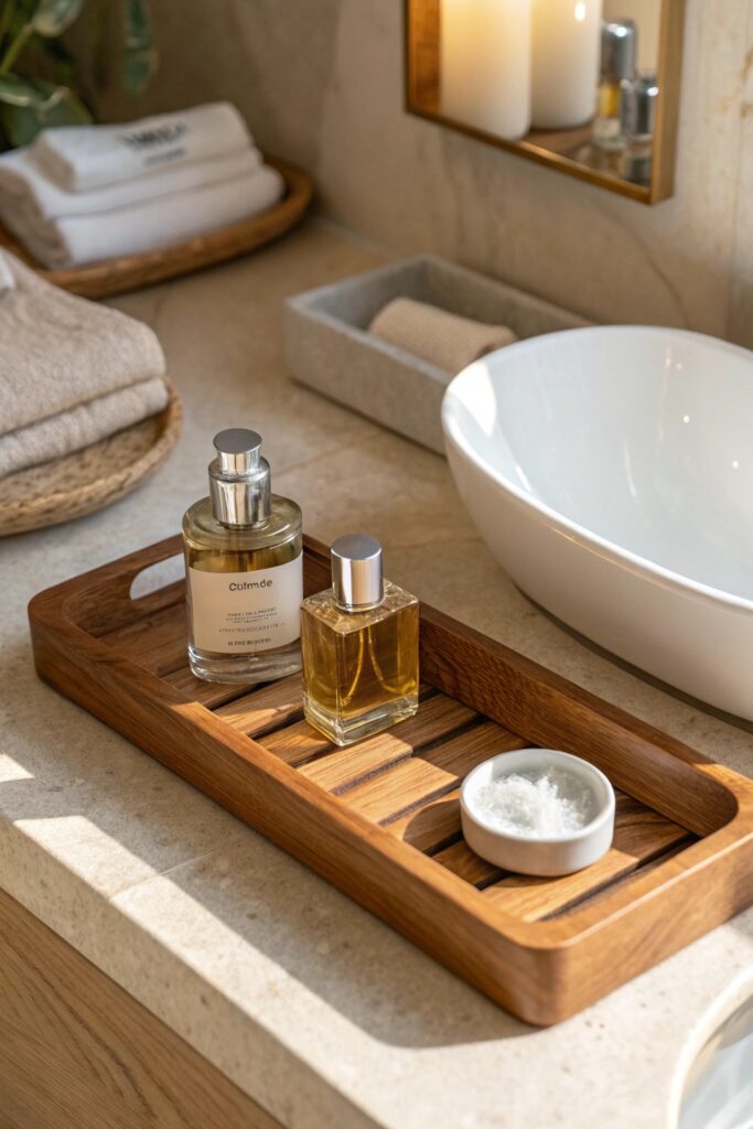 12 Bathroom Counter Decor Ideas That Make Any Vanity Look Expensive
