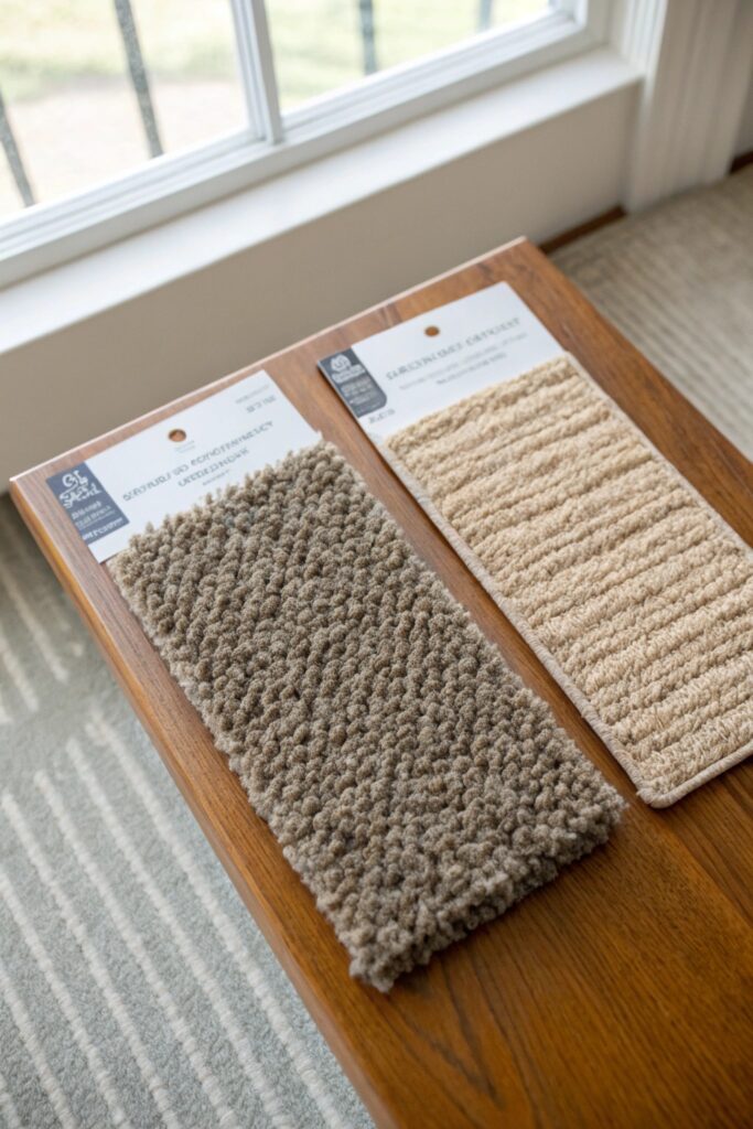 cost differences waterfall tucked carpet installation
