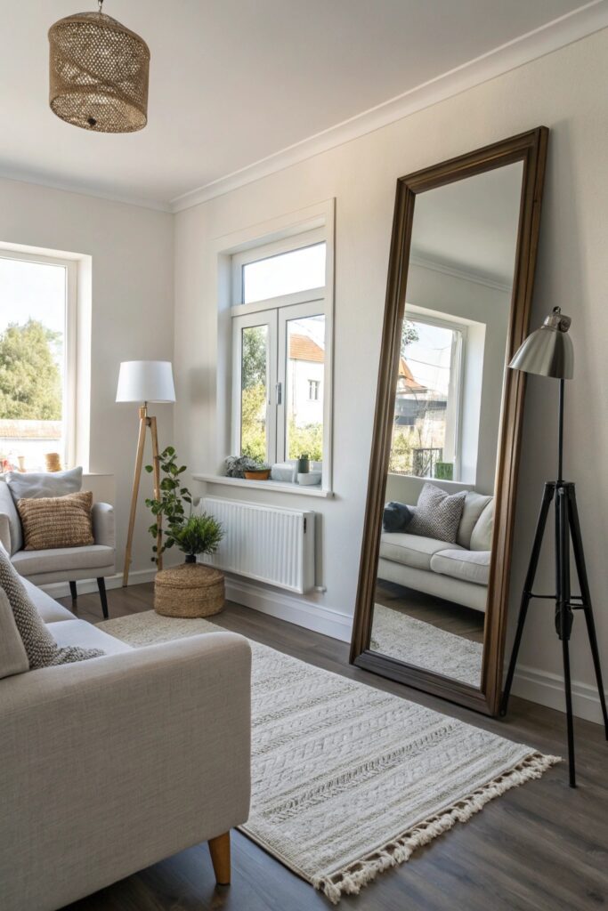 work with awkward layouts apartment living room