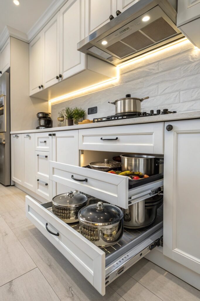 11 Ways to Organize Pots and Pans in Kitchen Cabinets Like a Pro 11 Ways to Organize Pots and Pans in Kitchen Cabinets Like a Pro