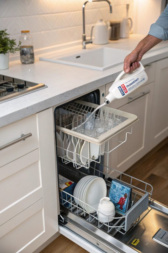 10 Reasons Bosch Dishwasher Dishes Taste Like Soap (With Solutions) skipping rinse aid bosch dishwasher