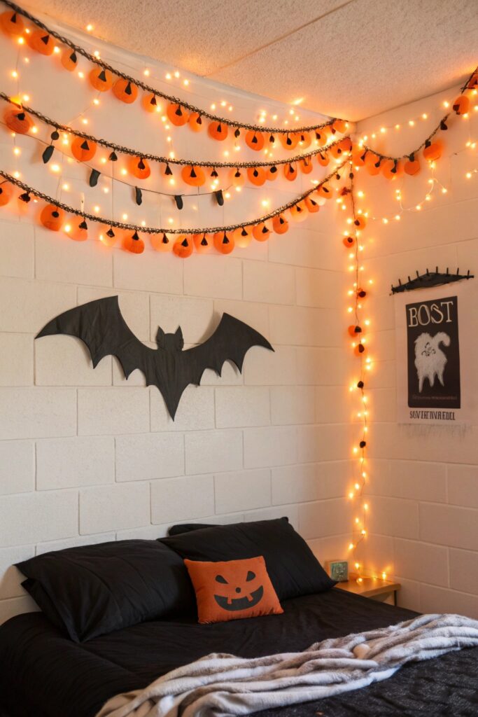 11 Dorm Halloween Decorations Ideas for a Spooky-Cute Space 11 Dorm Halloween Decorations Ideas for a Spooky-Cute Space