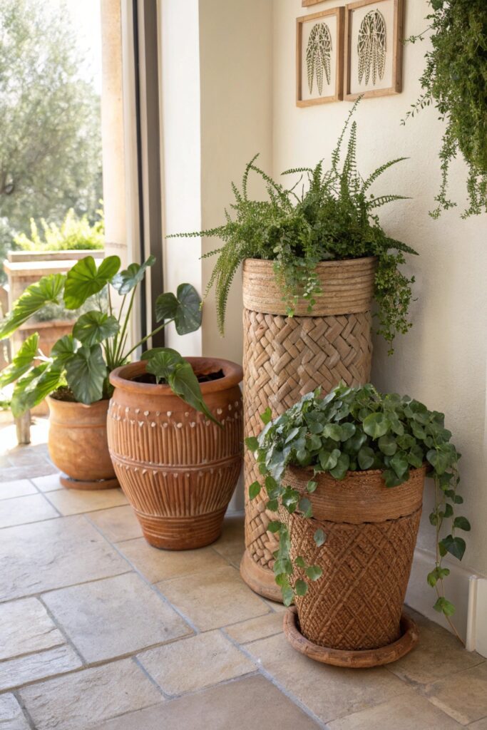 10 Small Patio Makeover Ideas on a Budget That Look Expensive statement planters small patio budget makeover