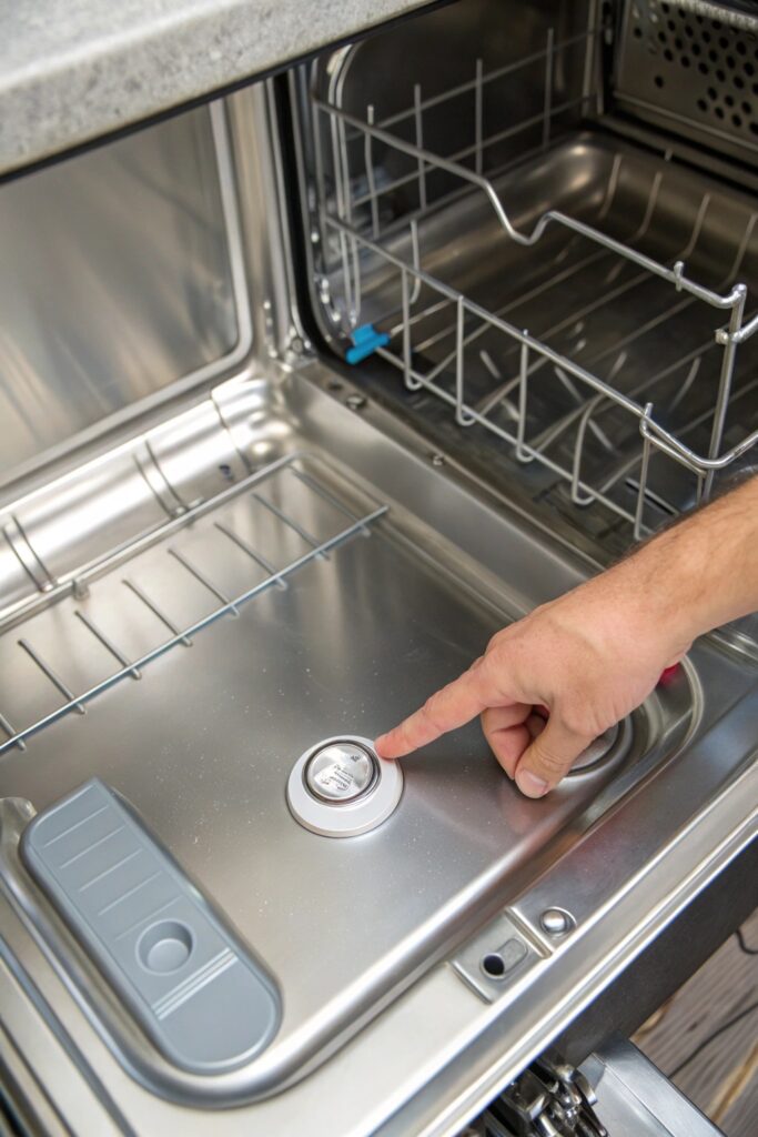 10 Fixes for a Whirlpool Dishwasher Clean Light Blinking 7 Times float switch whirlpool dishwasher check