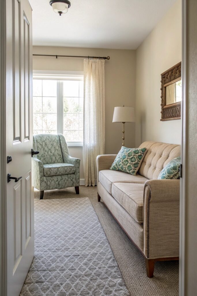 renter friendly wall treatments apartment living room