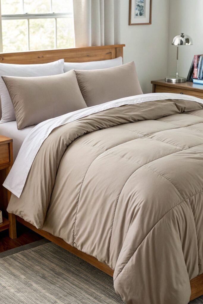 10 Best Dorm Bedding Sets: Duvet vs Comforter Explained microfiber duvet cover dorm bedding budget
