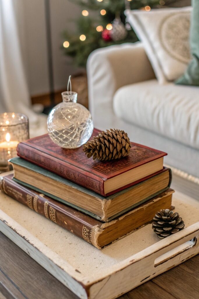 10 Cozy Winter Tray Decor Ideas for Your Coffee Table or Entryway