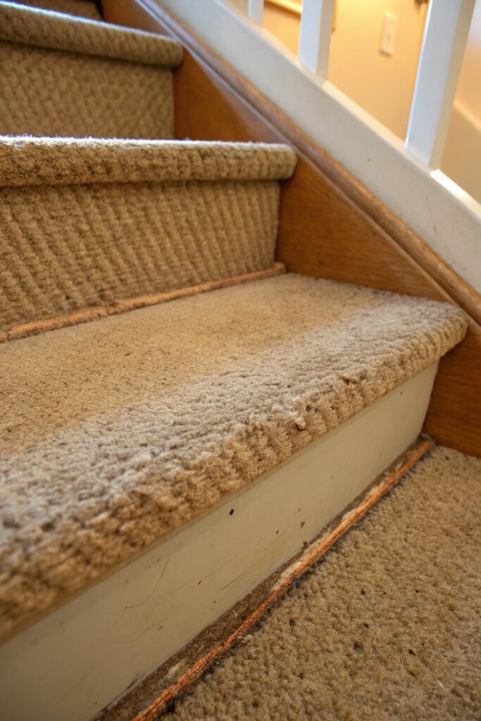 durability over time waterfall tucked carpet