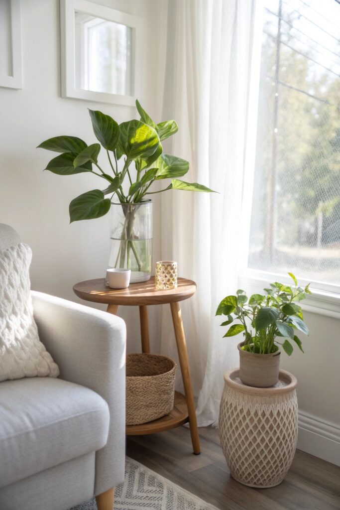12 Ways to Clean and Decorate Your Home This Spring fresh greenery spring home refresh