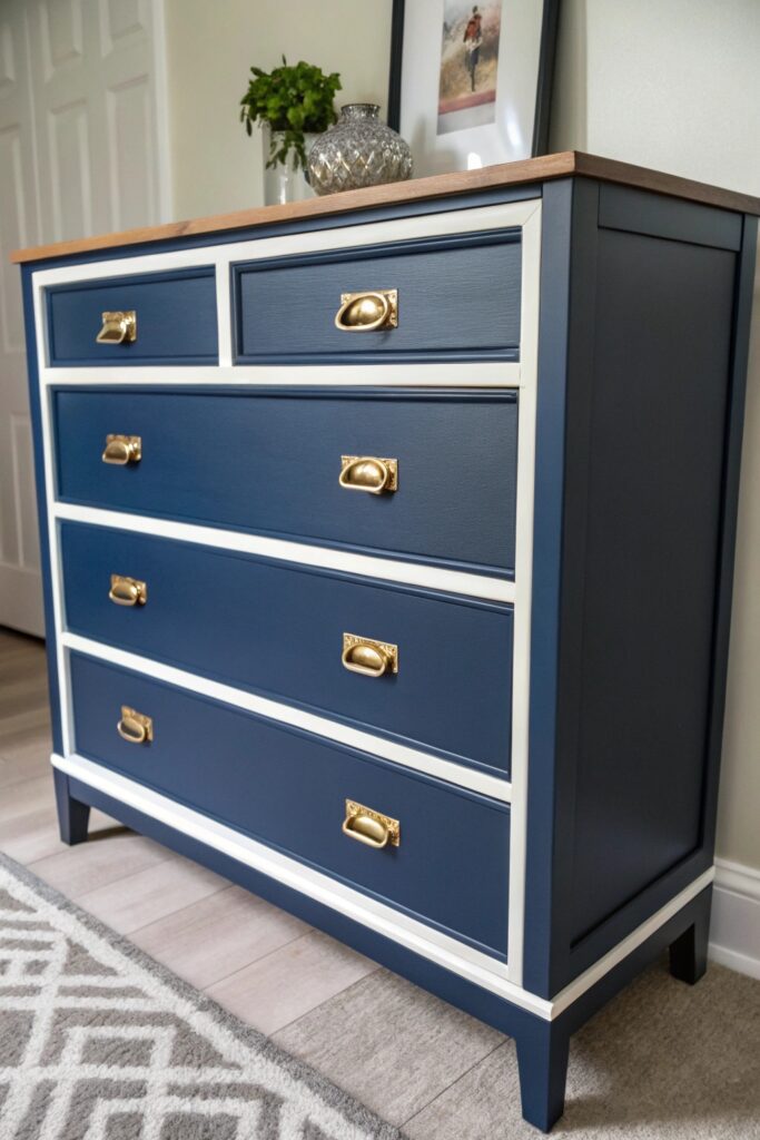 molding rast dresser drawers ikea hack