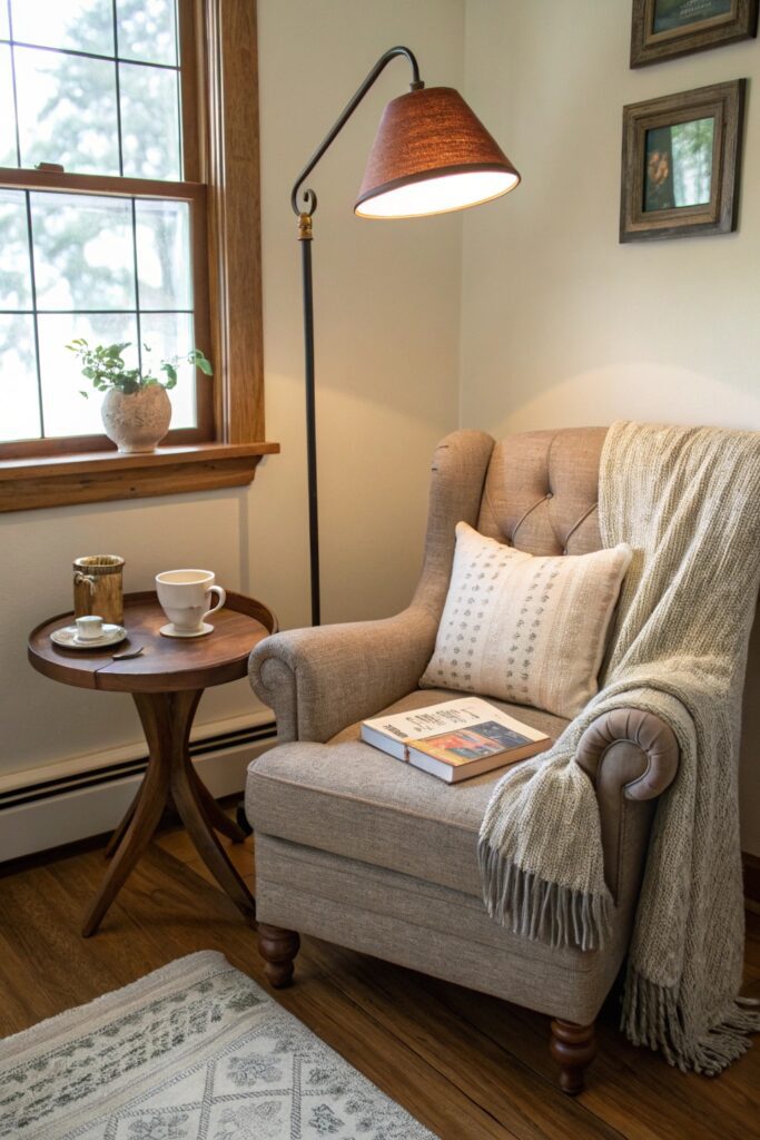 14 Cozy Home Decor Living Room Ideas for a Warm and Inviting Space reading nook cozy living room