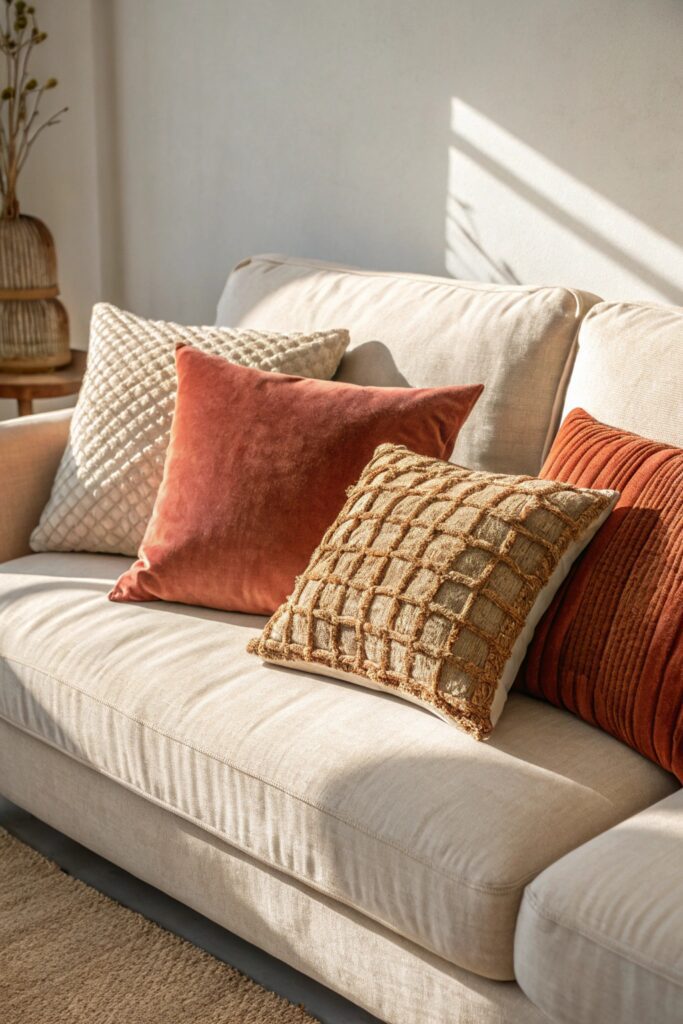 upgrade throw pillows small living room