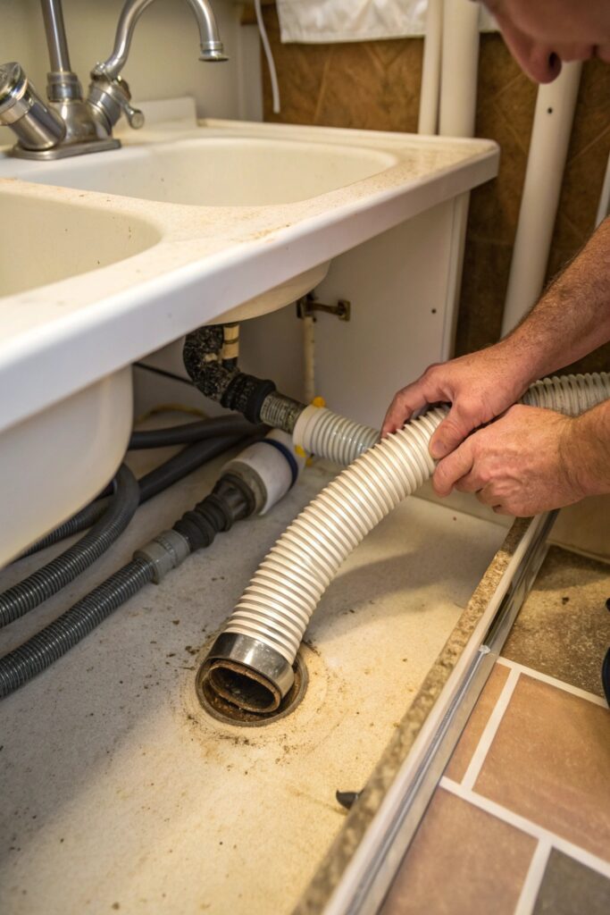 10 Fixes for a Whirlpool Dishwasher Clean Light Blinking 7 Times drain hose blockages whirlpool dishwasher