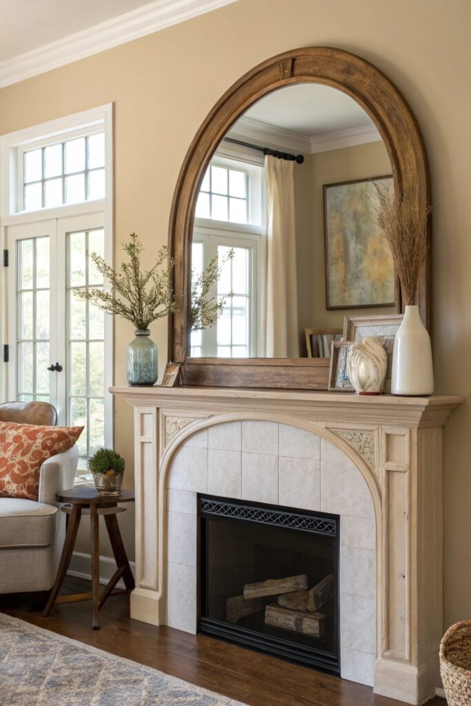 10 Spring Mantel Decorating Ideas That Brighten Your Living Room