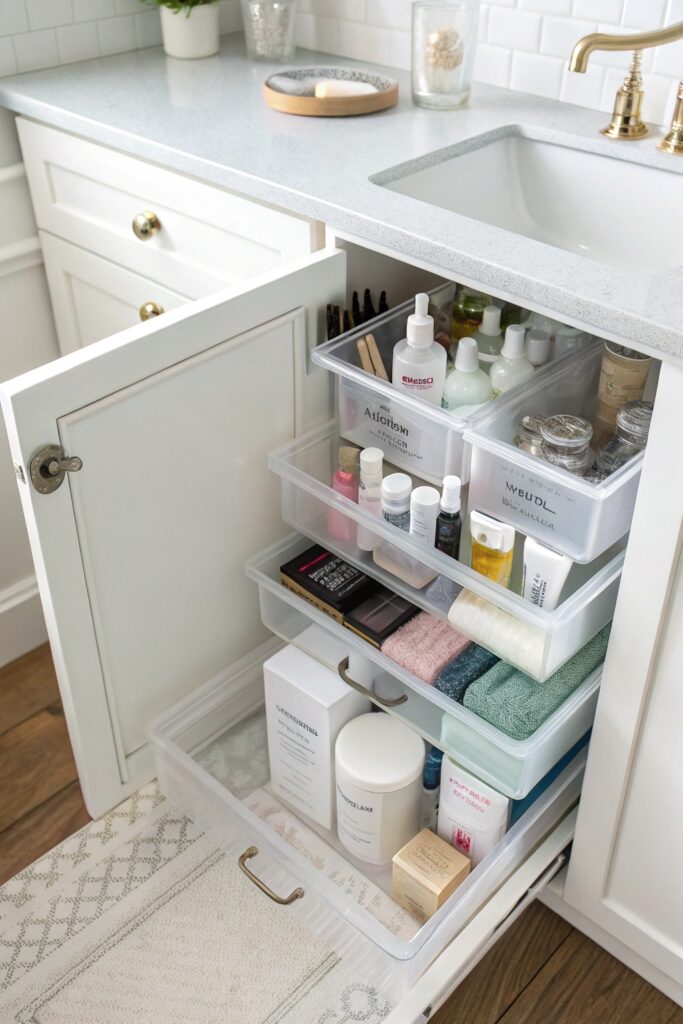 13 Organization Ideas for Small Bathrooms You'll Wish You Tried Sooner