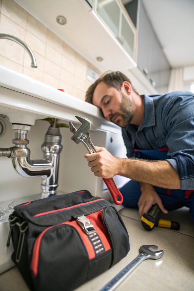 12 Reasons There's No Water in the Kitchen but Everywhere Else plumbing work closed valve kitchen