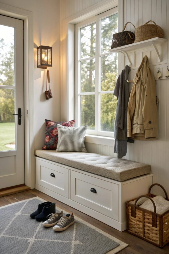 bench seat besta storage ikea hack