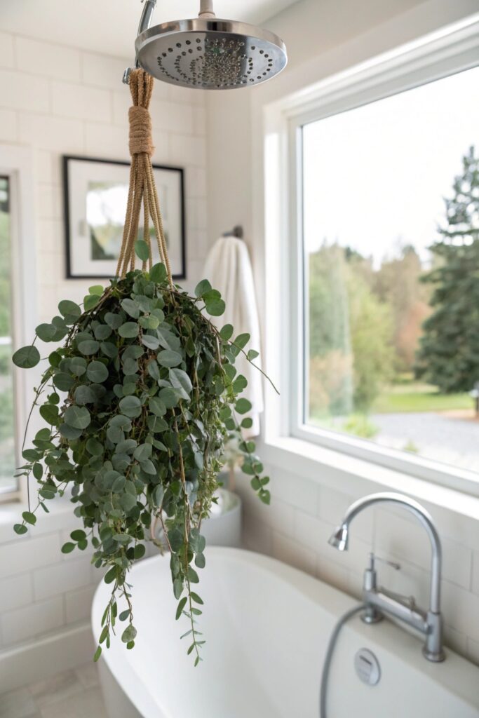 10 Faux Eucalyptus Decor Ideas That Look Surprisingly Real faux eucalyptus shower bundle