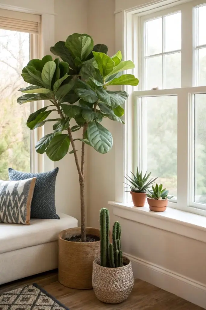 11 College Apartment Living Room Ideas That Are Stylish and Budget-Friendly faux plants low maintenance college apartment