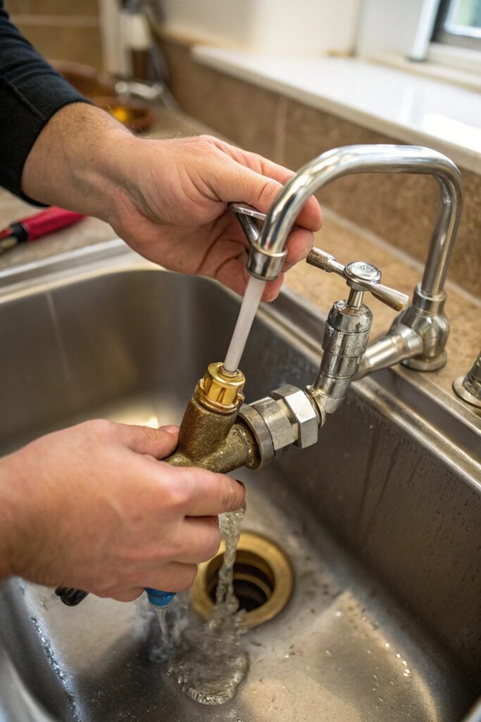 10 Fixes for a Delta Kitchen Faucet Spray Button That Is Stuck reset diverter manually delta faucet