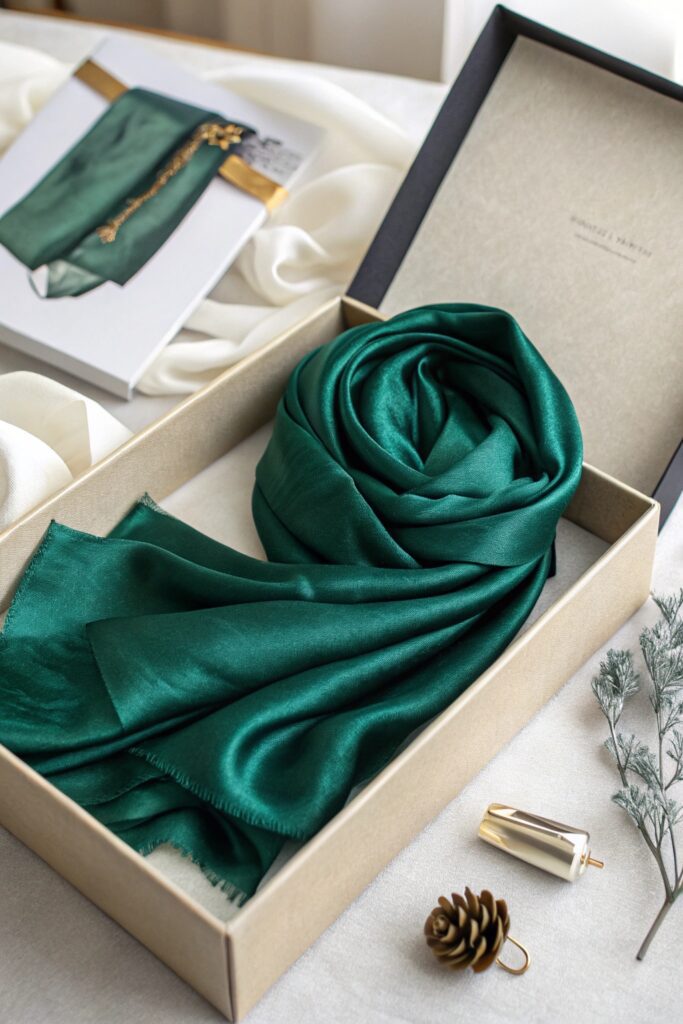 15 Expensive Looking Gifts That Feel Luxurious on Any Budget silk blend scarf luxury gift accessory