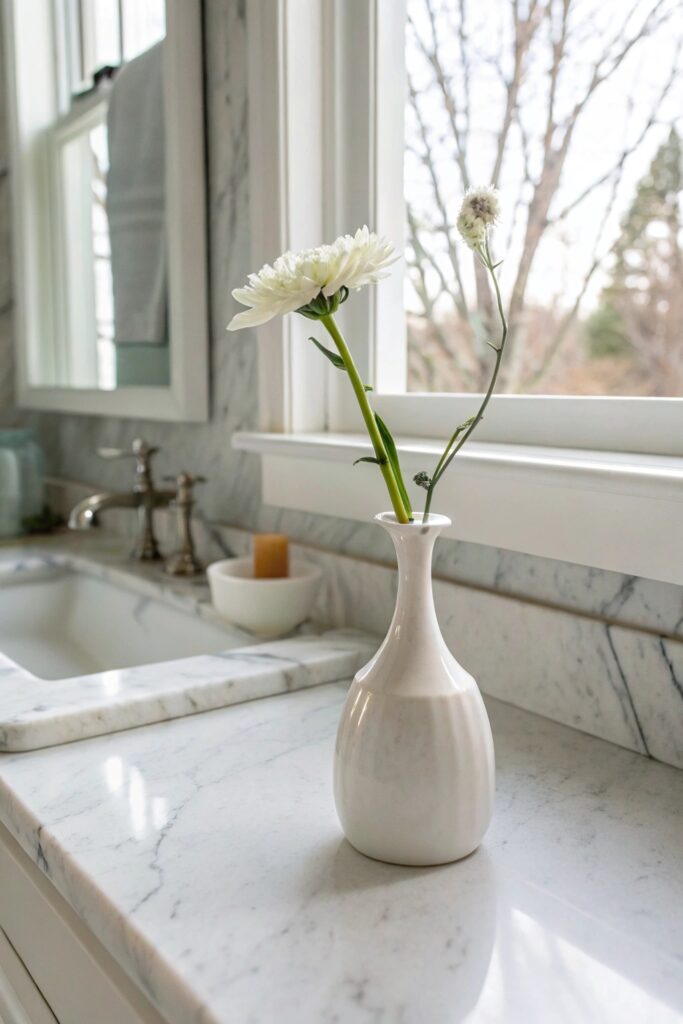 12 Bathroom Counter Decor Ideas That Make Any Vanity Look Expensive