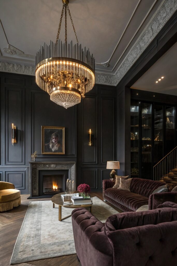 12 Modern Moody Elegant Living Rooms That Feel Luxurious 12 Modern Moody Elegant Living Rooms That Feel Luxurious