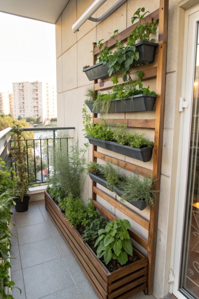 10 Small Patio Makeover Ideas on a Budget That Look Expensive vertical herb plant wall small patio