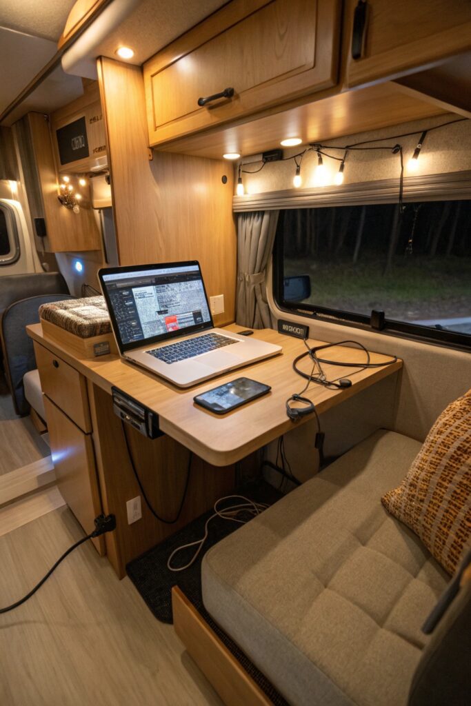 10 RV Home Office Inspiration Ideas for Working From Anywhere 10 RV Home Office Inspiration Ideas for Working From Anywhere
