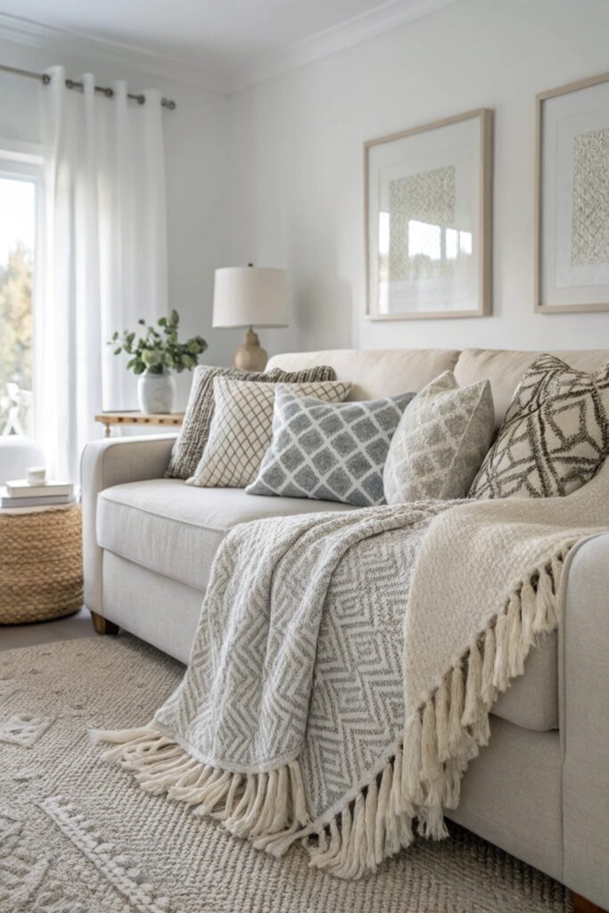14 Studio Apartment Ideas That Maximize Every Square Foot light colors heavy texture studio apartment