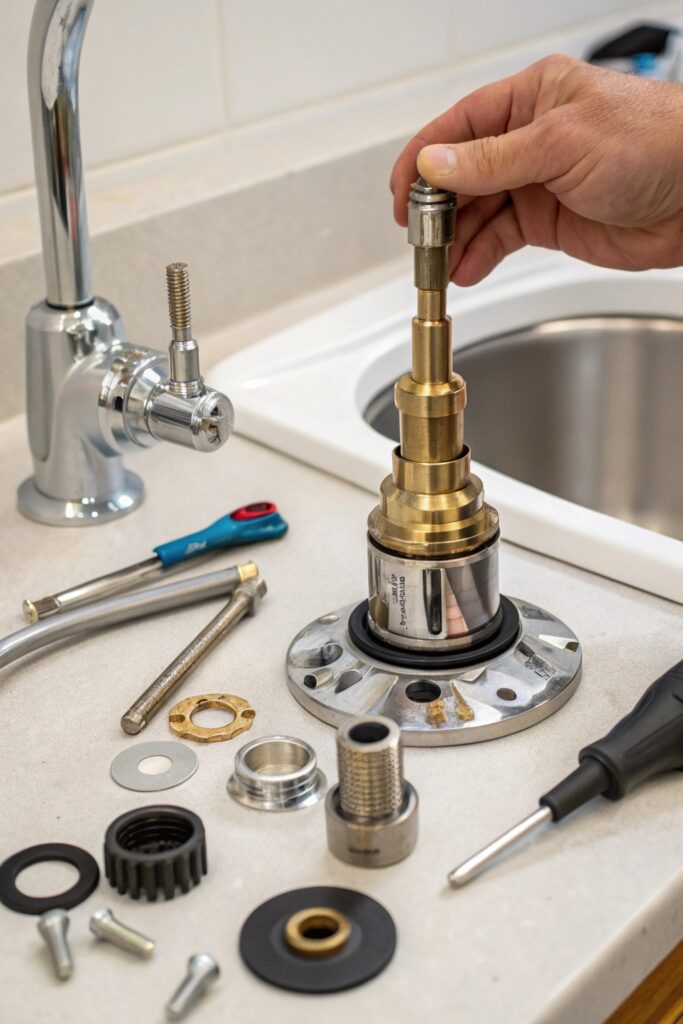 10 Fixes for a Delta Kitchen Faucet Spray Button That Is Stuck replace diverter valve delta faucet
