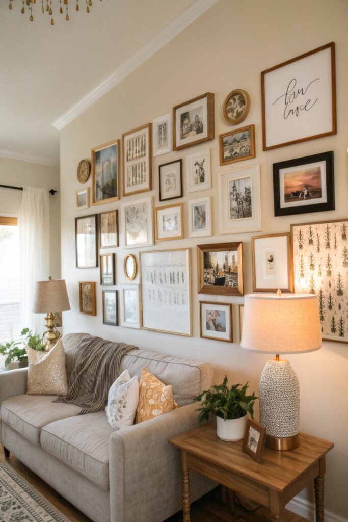 15 Wall Collage Ideas That Transform Blank Walls Beautifully 15 Wall Collage Ideas That Transform Blank Walls Beautifully