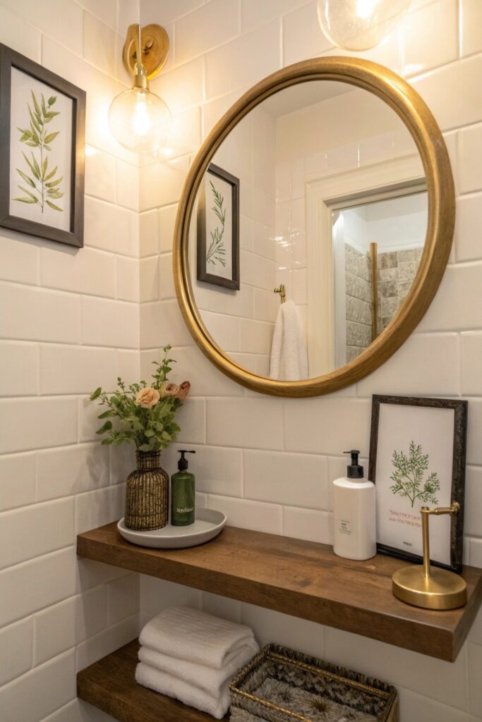 10 Bathroom Shelf Decor Ideas That Look Designer-Made