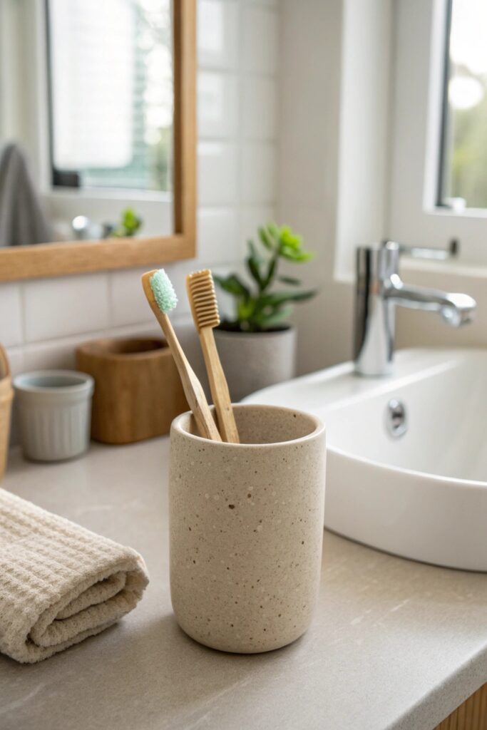 12 Bathroom Counter Decor Ideas That Make Any Vanity Look Expensive