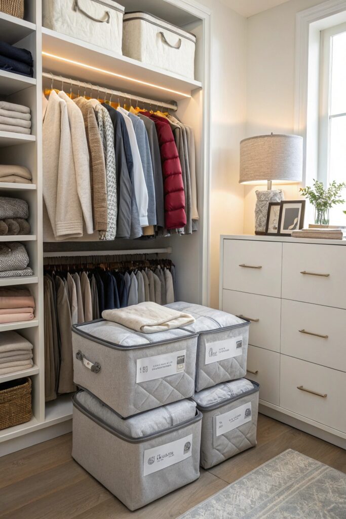 12 Ways to Clean and Decorate Your Home This Spring clean out closet spring cleaning organization