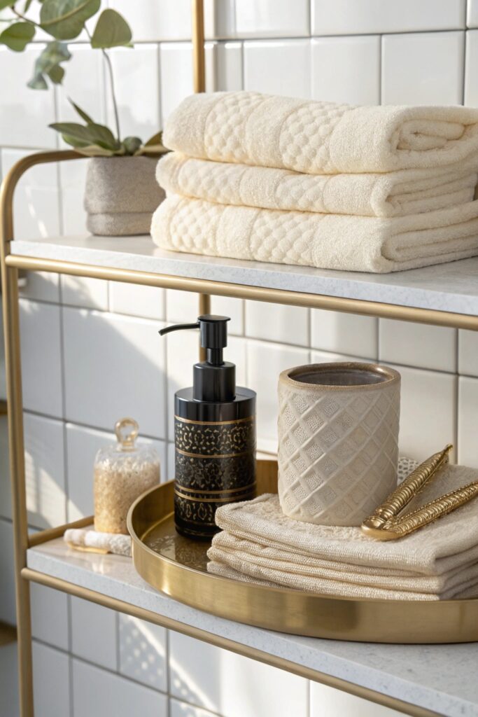 10 Bathroom Shelf Decor Ideas That Look Designer-Made