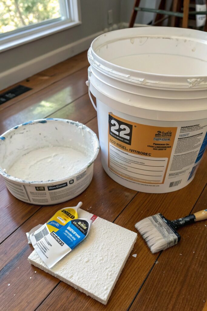 cost comparison spackle skim coat materials