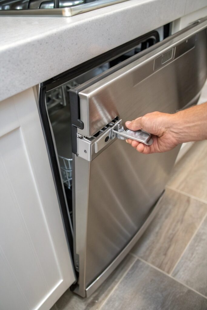 10 Fixes for a Whirlpool Dishwasher Clean Light Blinking 7 Times door latch issue whirlpool dishwasher