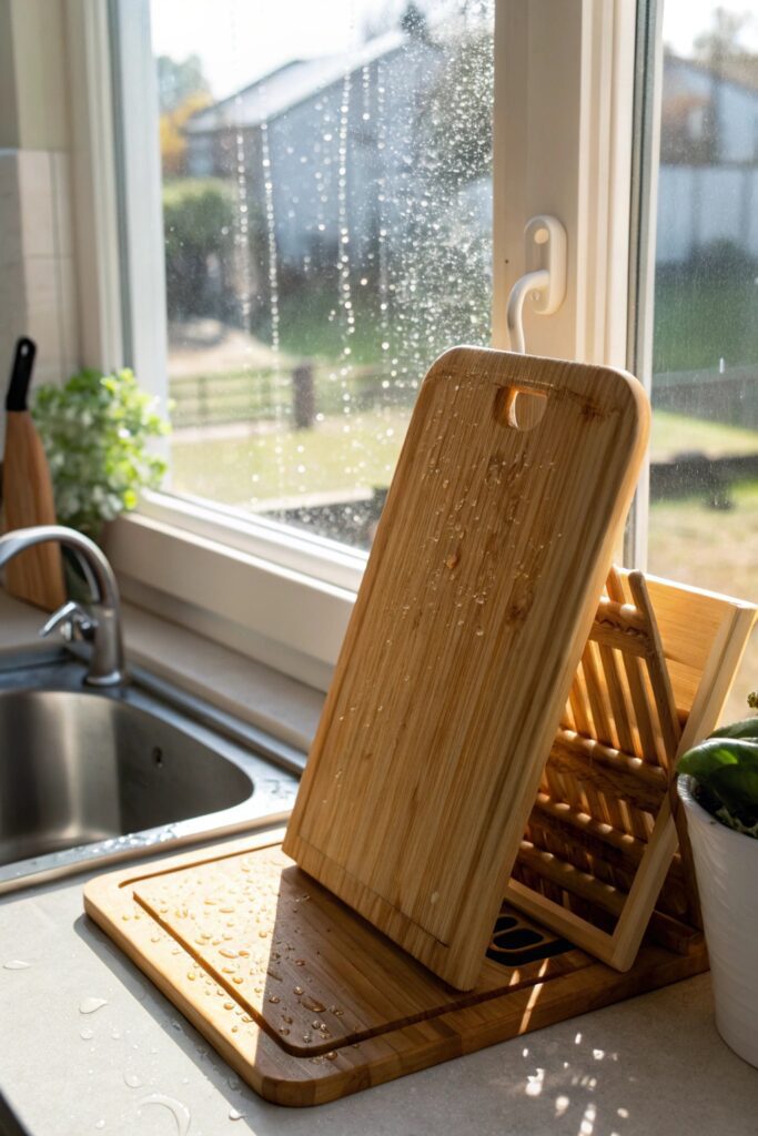 10 Ways to Remove Mold From a Bamboo Cutting Board Safely dry bamboo cutting board completely mold prevention
