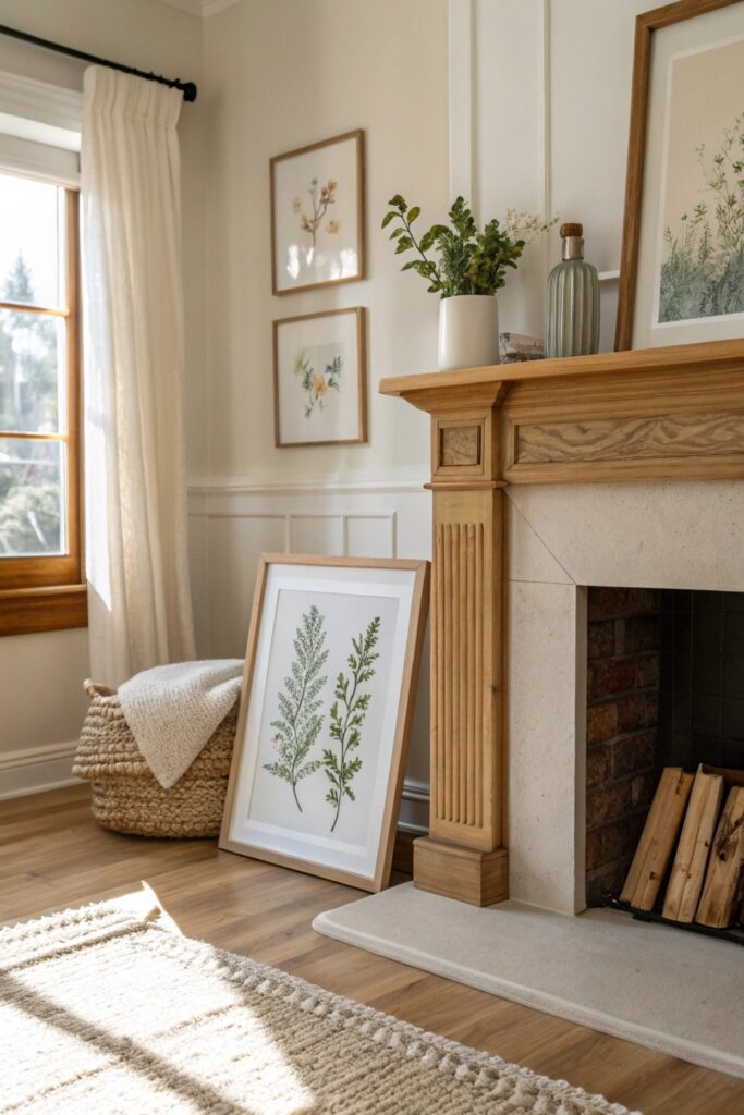 10 Spring Mantel Decorating Ideas That Brighten Your Living Room