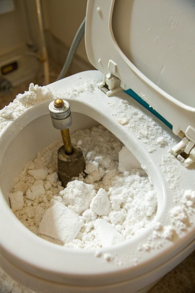 12 Reasons a Toilet Is Still Running After Replacing All Parts mineral buildup toilet parts hard water
