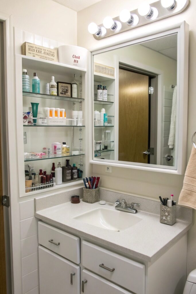 10 Dorm Bathroom Ideas to Maximize Style and Storage in Tiny Spaces 10 Dorm Bathroom Ideas to Maximize Style and Storage in Tiny Spaces