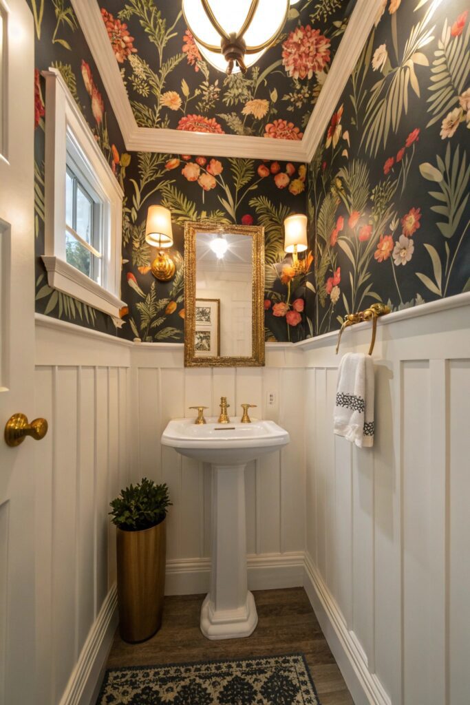 12 Home Decor Trends Everyone Will Be Copying This Year statement ceiling wallpaper paint trend