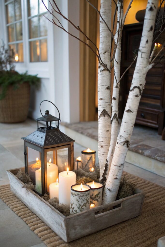 10 Cozy Winter Tray Decor Ideas for Your Coffee Table or Entryway
