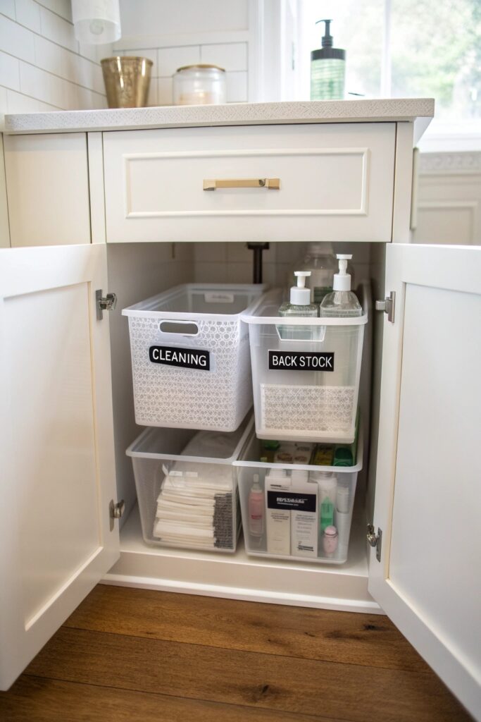 12 Under Bathroom Sink Organization Ideas That Actually Work 12 Under Bathroom Sink Organization Ideas That Actually Work